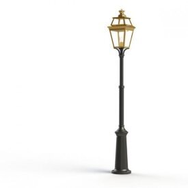 Place des Vosges 03.06. | Messing-Mastleuchte für Wege und Einfahrten von Roger Pradier